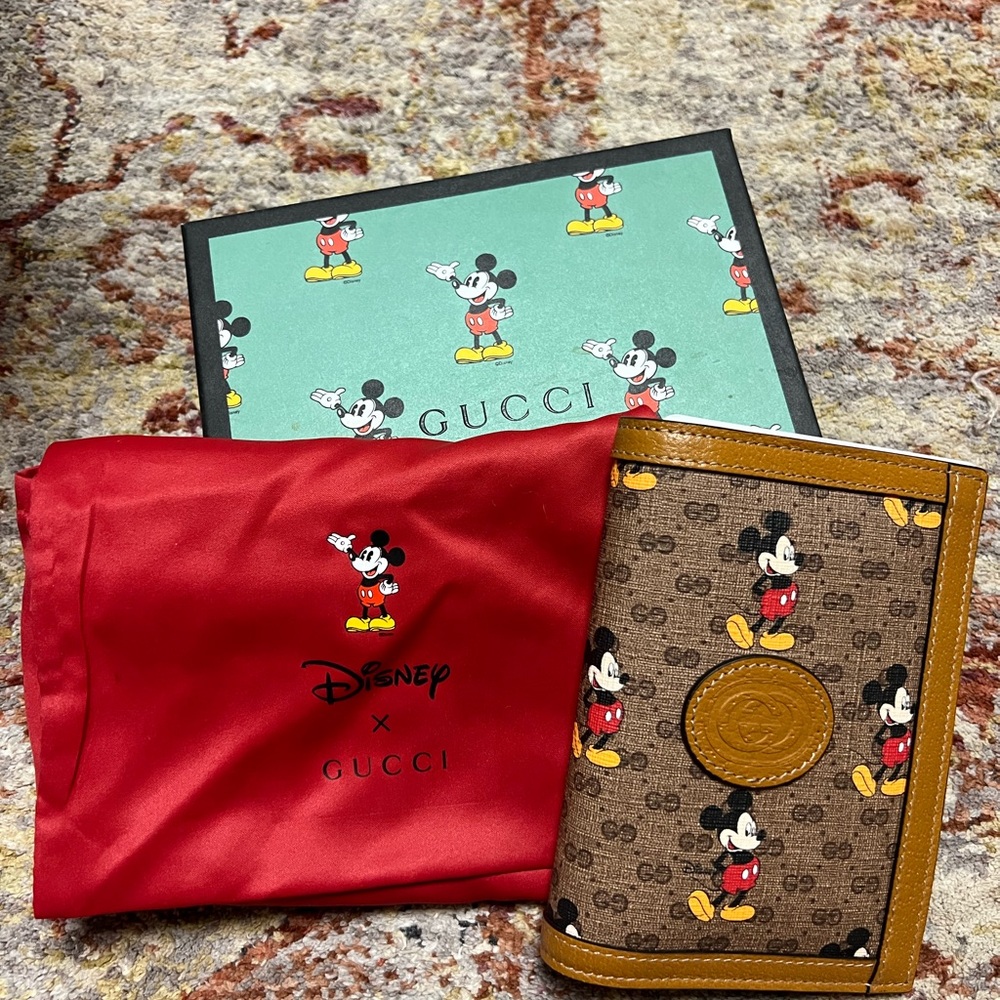 Gucci Brown Mickey Mouse Bag
